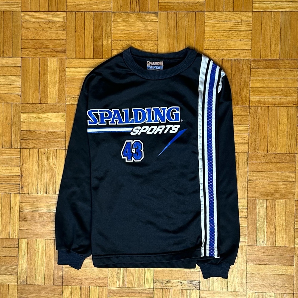 Spalding Pro Series Spalding Sport 43 Black Kids Large Sweatshirt